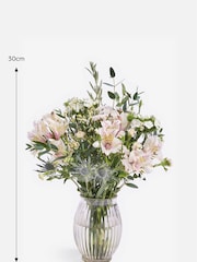 White Posy Letterbox Fresh Flower Bouquet - Image 3 of 5