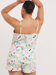 Simply Be White Pretty Secrets Value Shortie Set 2 Pack - Image 3 of 9