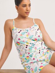 Simply Be White Pretty Secrets Value Shortie Set 2 Pack - Image 4 of 9