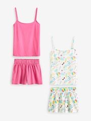 Simply Be White Pretty Secrets Value Shortie Set 2 Pack - Image 5 of 9