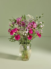 Lilac Purple Posy Letterbox Fresh Flower Bouquet - Image 1 of 5