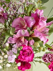 Lilac Purple Posy Letterbox Fresh Flower Bouquet - Image 2 of 5