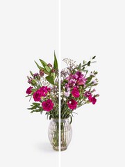 Lilac Purple Posy Letterbox Fresh Flower Bouquet - Image 4 of 5