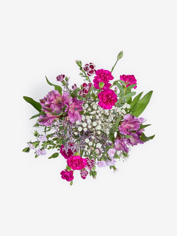 Lilac Purple Posy Letterbox Fresh Flower Bouquet - Image 5 of 5