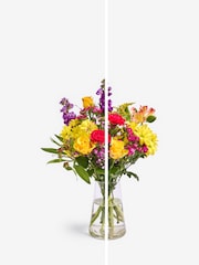 Bright Rose and Carnation Fresh Flower Letterbox Bouquet - Image 3 of 4