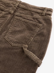 Brown Corduroy Mini Skirt - Image 6 of 7