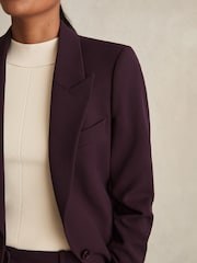 Reiss Berry Gabi Petite Tailored Single Breasted Suit Blazer - Image 4 of 8