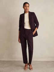 Reiss Berry Gabi Petite Slim Fit Suit Trousers - Image 6 of 8