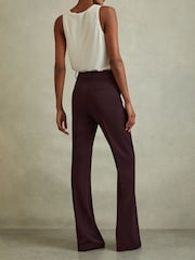 Reiss Berry Gabi Petite Flared Suit Trousers - Image 1 of 6