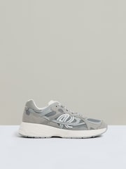 Gris - Reiss Volt Nubuck and Mesh Trainers - Imagen 1 de 6