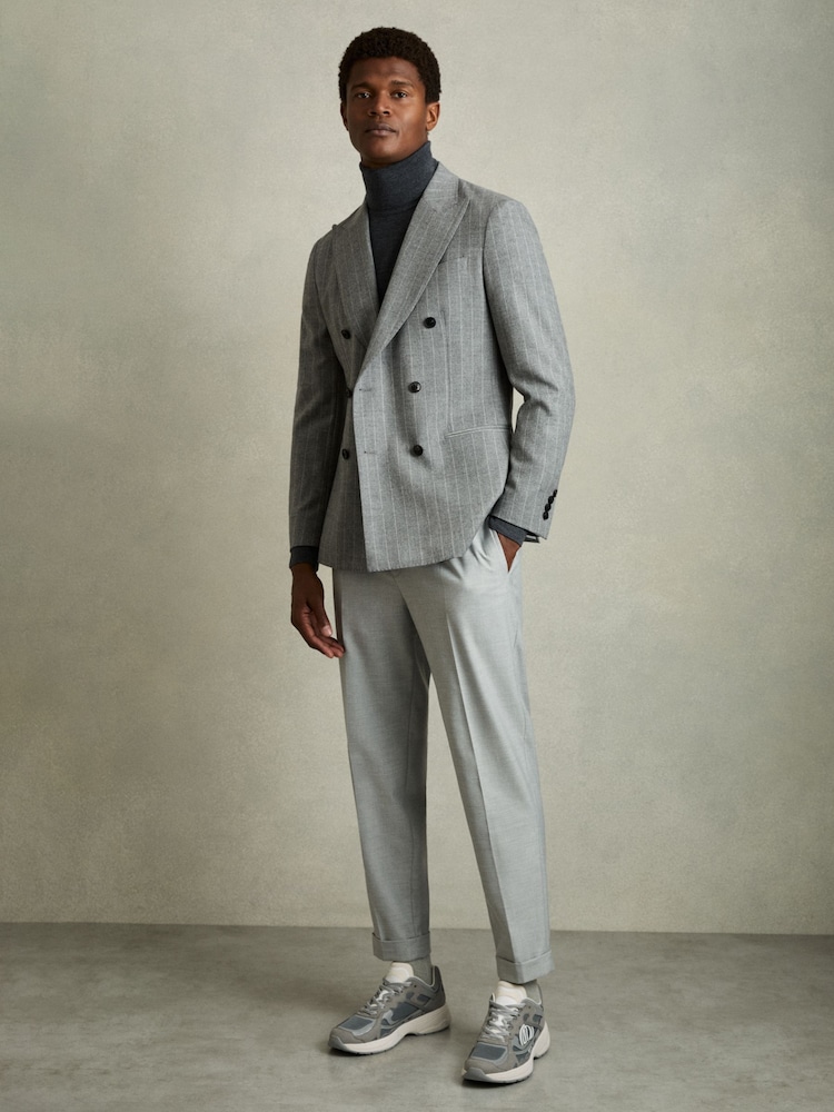 Gris - Reiss Volt Nubuck and Mesh Trainers - Imagen 2 de 6 Gris - Reiss Volt Nubuck and Mesh Trainers - Imagen 2 de 6