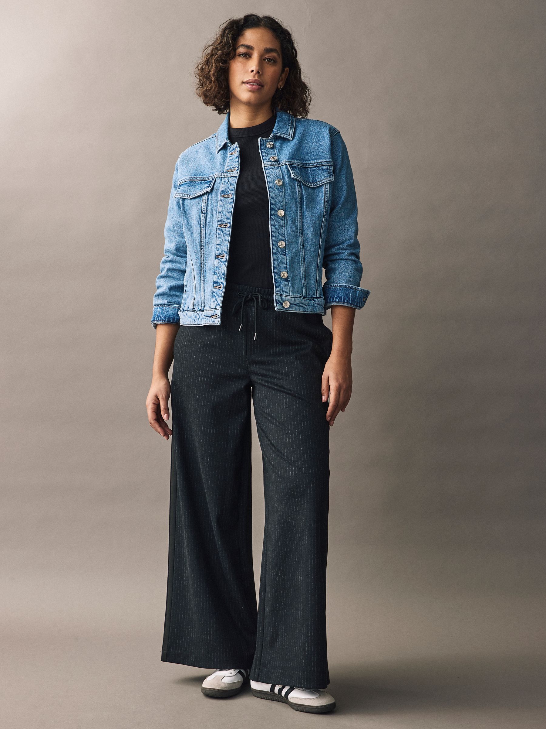 Jean Fille Next Skinny Bleu Motif Floral - 7 Ans - 100% Coton - Occasion