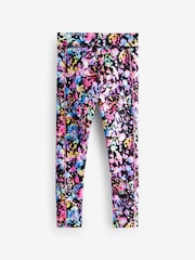 Multi Black Sports Leggings (3-16yrs) - Image 6 of 8