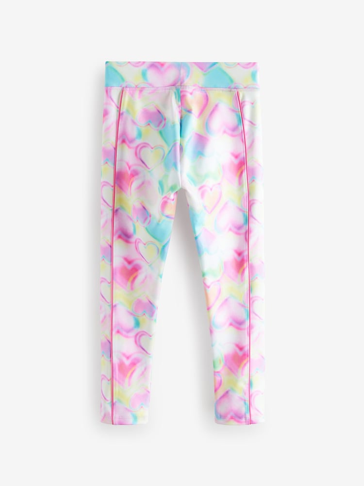 Multi Rose Cœur - Leggings de sport (3-16ans) - Image 6 of 8