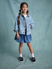 Denim Puffball Skirt (3-16yrs) - Image 2 of 4