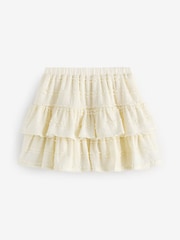 Ecru Frill Textured Skirt (3-16yrs) - Image 6 of 8