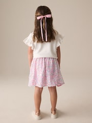 Pink Sequin Skirt (3-16yrs) - Image 3 of 7