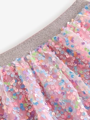 Pink Sequin Skirt (3-16yrs) - Image 6 of 7