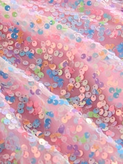 Pink Sequin Skirt (3-16yrs) - Image 7 of 7