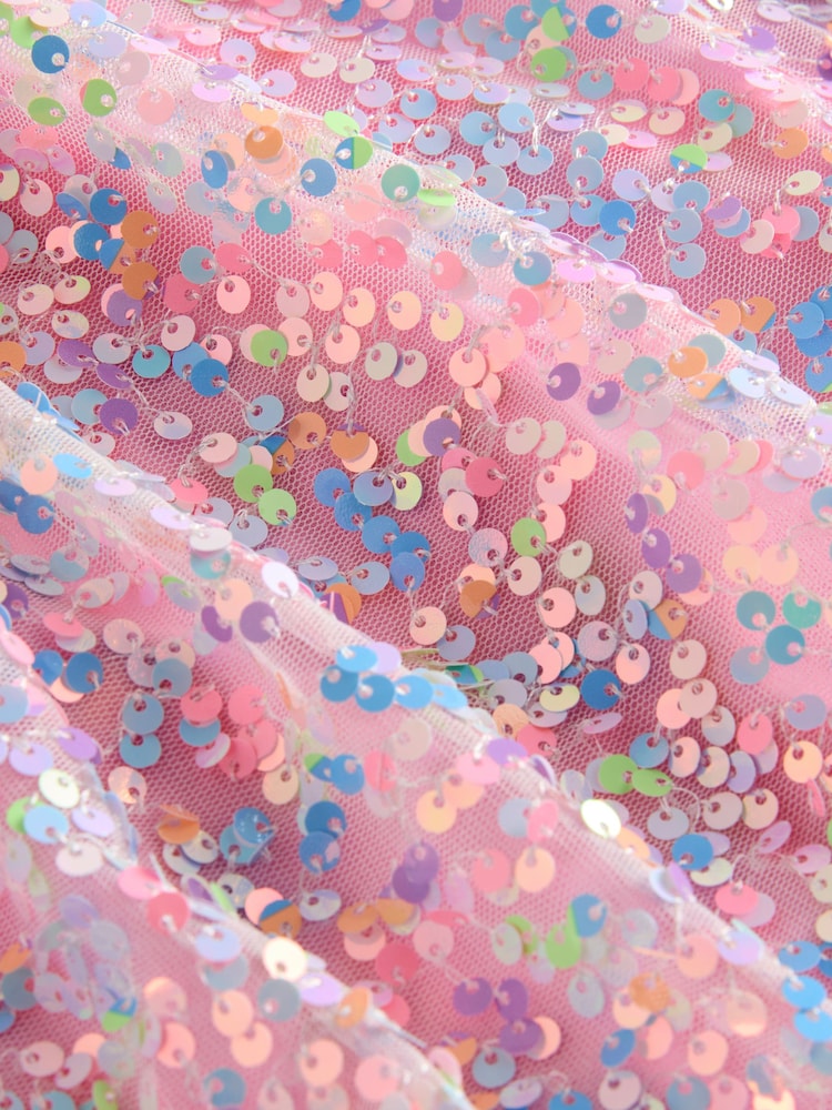 Pink Sequin Skirt (3-16yrs) - Image 7 of 7