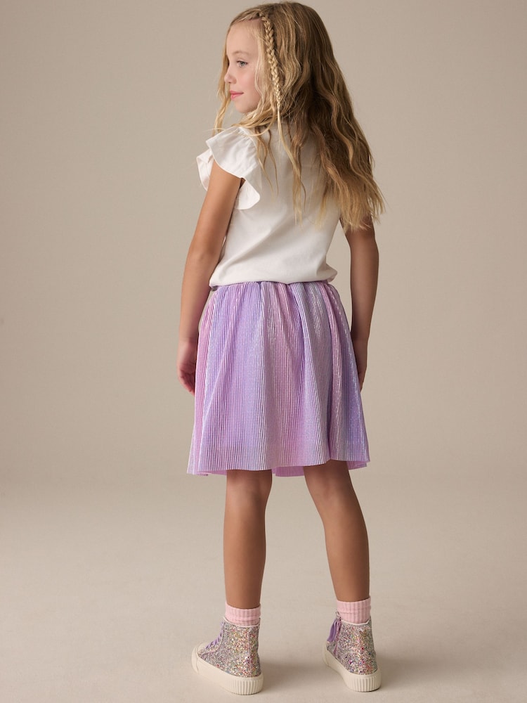 Morado lila - Rainbow Metallic Skirt (3-16yrs) - Imagen 3 de 3 Morado lila - Rainbow Metallic Skirt (3-16yrs) - Imagen 3 de 3