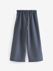 Navy/White Pinstripe Trousers (3-16yrs) - Image 2 of 4