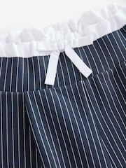 Navy/White Pinstripe Trousers (3-16yrs) - Image 3 of 4
