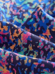 Multi Blue Printed Leggings (3-16yrs) - Image 7 of 7