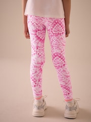 Pink Heart Printed Leggings (3-16yrs) - Image 3 of 7