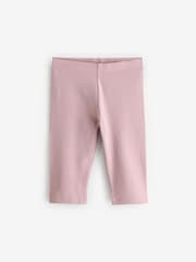 Pink/Blue/Floral 4 Pack Cropped Leggings (3-16yrs) - Image 3 of 7