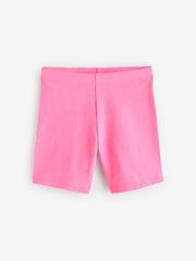 Pink/Graffiti/Black Cycle Shorts 3 Pack (3-16yrs) - Image 2 of 6
