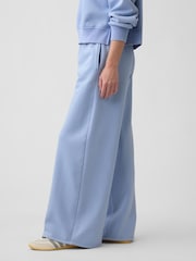 Gap Blue VintageSoft Baggy Wide-Leg Joggers - Image 3 of 6