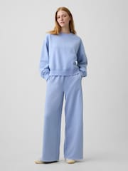 Gap Blue VintageSoft Baggy Wide-Leg Joggers - Image 4 of 6