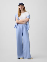Gap Blue VintageSoft Baggy Wide-Leg Joggers - Image 5 of 6
