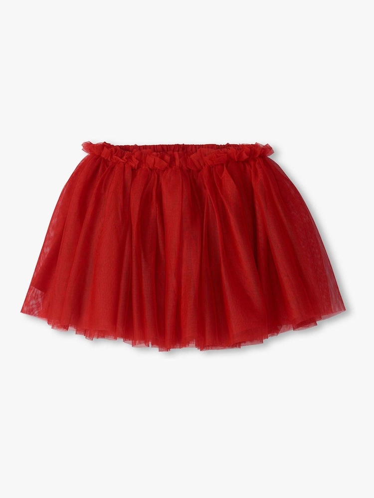 Hatley Chex Red Puffy Tutu Skirt - Obrázek 1 z 3