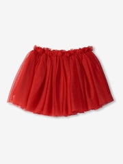 Hatley Chex Red Puffy Tutu Skirt - Obrázek 2 z 3