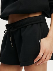 Cotton On Black Plush Classic Mini Shorts - Image 3 of 4