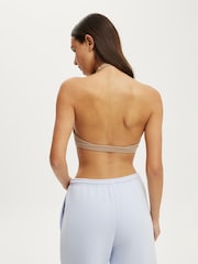 بني - Cotton On Ultra Soft Wrap Crop Top - صورة 2 من 4