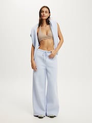 بني - Cotton On Ultra Soft Wrap Crop Top - صورة 4 من 4