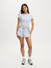 Синий - Приталенная футболка Cotton On из ультрамягкой ткани - Изображение 2 4