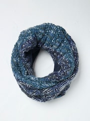 FatFace Navy Truro Snood - Image 1 of 2