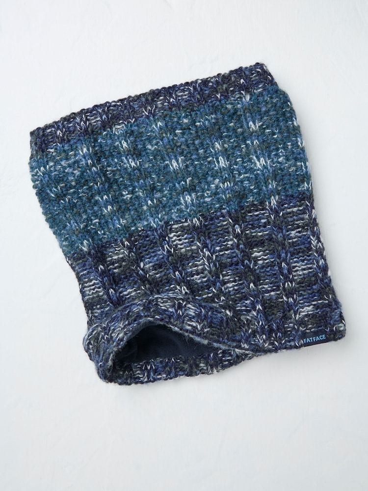 FatFace Navy Truro Snood - Image 2 of 2