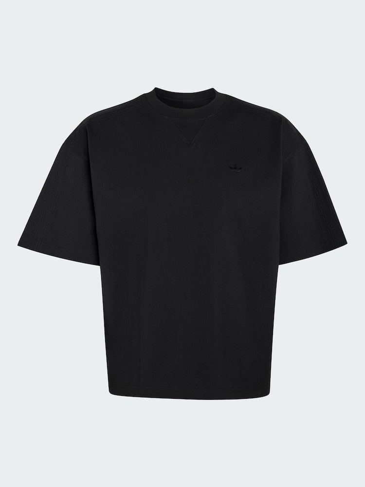 adidas Originals Black Premium Essentials T-Shirt - Image 6 of 6 adidas Originals Black Premium Essentials T-Shirt - Image 6 of 6