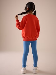 Red Slogan Sweatshirt (3-16yrs) - Image 3 of 4