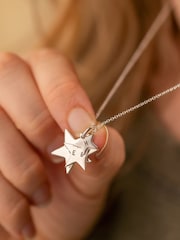 Personalised Family Star Necklace by Posh Totty Designs - Image 3 of 4