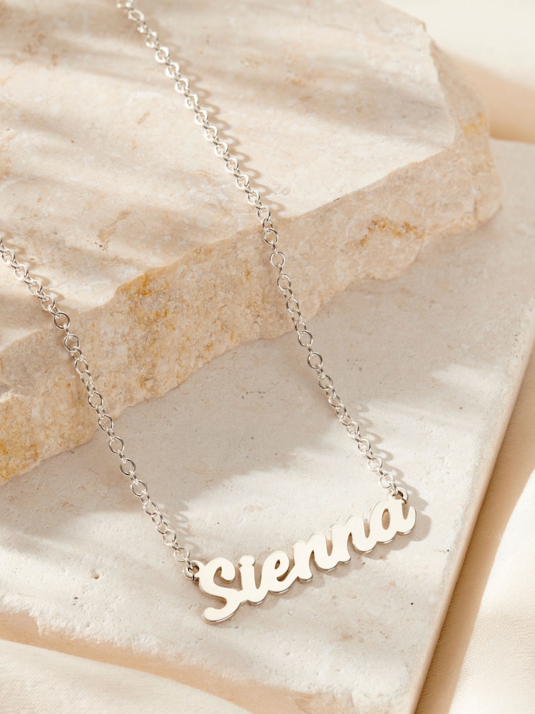Personalised Name Necklace by Posh Totty Designs - Image 1 of 3