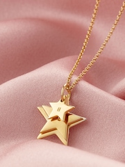 Personalised Family Star Necklace by Posh Totty Designs - Image 1 of 3