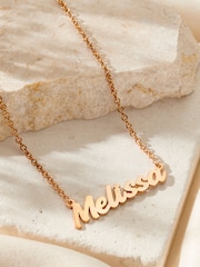 Personalised Name Necklace by Posh Totty Designs - Image 1 of 4
