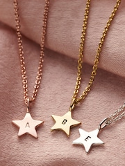 Personalised Bright Star Necklace by Posh Totty Designs - Image 2 of 3