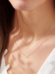 Personalised Petite Initial Necklace by Posh Totty Designs - Image 3 of 4